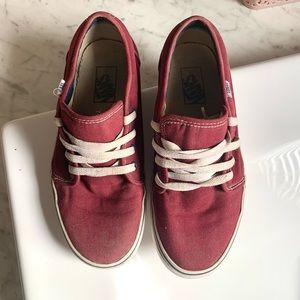 Maroon Vans